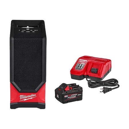 Milwaukee Tool M18 Speaker + M18 RDL FORGE XC8.0 Kit 2954-20, 48-59-1881