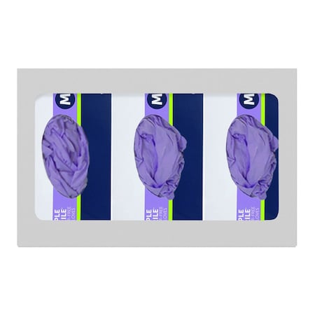 Origin Dispensing Solutions Glove Dispenser-Triple-Steel-White GL30X04WH