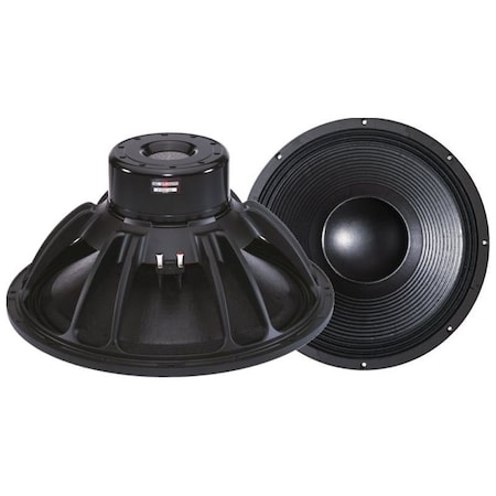 B And C 21-in Woofer w/4000 W continuous program power capacity, Neodymium magnet, 8 Ohms 21SW152-8