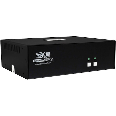 Tripp Lite SECURE KVM SWITCH 2PORT DUAL HEAD HDMI TO HDMI 4K NIAP PP4.0 CAC B002-H2AC2-N4