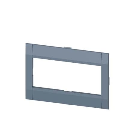 Siemens cover frame for door cutout 104.6 x 45.65 mm WxH accessory for: circuit 3VA9253-0SB10