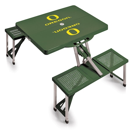 Picnic Time Family Of Brands Oregon Ducks - Picnic Table Portable Folding Table 811-00-121-474-0