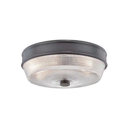 Mitzi Lacey 2 Light Flush Mount 4.75 In. Old Bronze H309501-OB