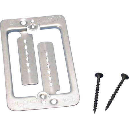 Nvent Caddy Communication Bracket, 1 Gang, Steel, - Box Type MPLS