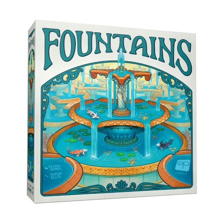 Usaopoly Fountains Board Game HB183-911