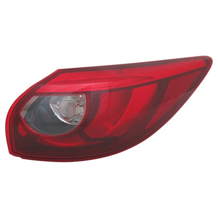Tyc Capa Certified Tail Light Assembly 11-6811-00-9