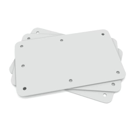 Labeltac Durable Plastic Valve Tags 3.5in x 5.5in, 10PK LT-VT355502