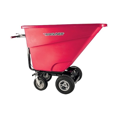 Magliner Powered Dump Bin Cart MHCSAB