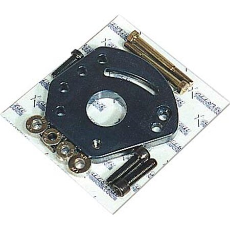 Powerhouse Type II Power Steering Pump Bracket Kit for Head Mount, Blue Anodized PO3613201