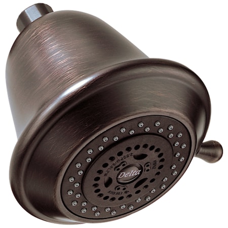 Delta Universal Showering Components Premium 3-Setting Shower Head In Venetian Bronze RP43381RB