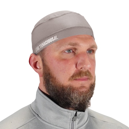 Ergodyne Cooling Skull Cap, Universal Sz, Gray 6632