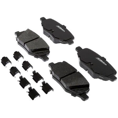 Acdelco PAD KIT RR DISC BRK, Disc Brake Pad Set,  17D1377MHSVF1
