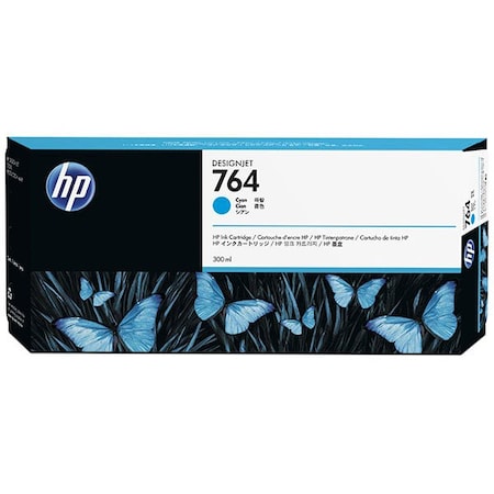 Hp 764 (C1Q13A) Cyan Original Ink Cartridge (300 ml) C1Q13A