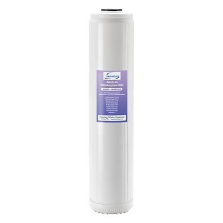 Ispring Anti-Scale 20" x 4.5" Whole House Water Filter with Patented Scale Inhibitor FWDS150K
