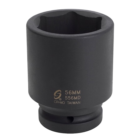 Sunex 1 in Drive 56Mm Deep Impact Socket 556MD