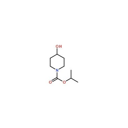 Ak Scientific 4-Hydroxypiperidine-1-carboxylic acid isopropyl ester (5g), CAS 832715-51-2 W8659-5g
