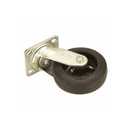 Harper Trucks Truck Casters, WH 51S, Molded on Rubber, 6 in Diameter 338-WH-51S