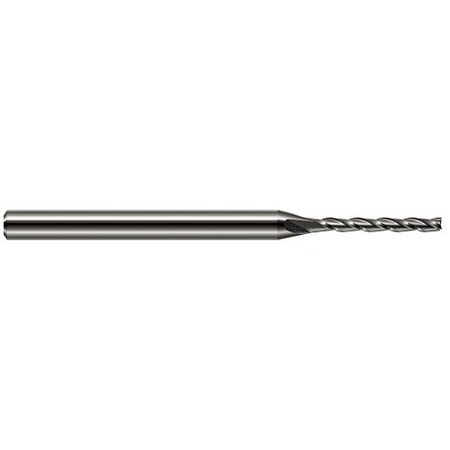 Harvey Tool Miniature End Mill-Square-Long Flute, 810320, Uncoated, .020" Cutter Diameter, 9/64" Length of Cut 810320