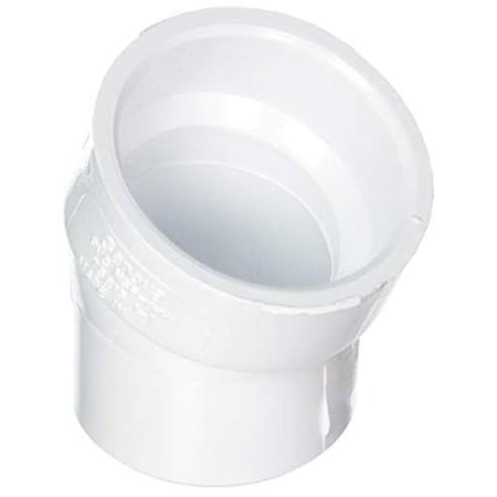 Charlotte Pipe And Foundry 1-1/2IN22-1/2DEGSTREETEL PVC003260600HA