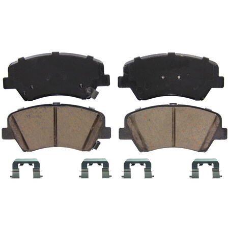 Wagner Brake QuickStop Front Disc Brake Pad Set Ceramic,  ZD1543