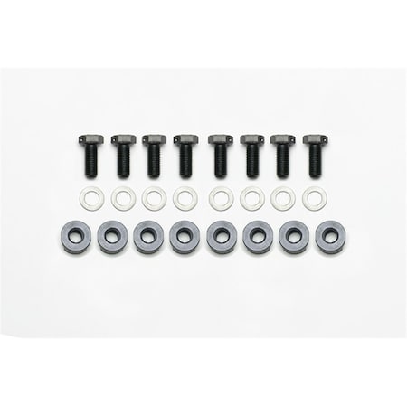 Wilwood 0.31-24 in. Dyamic 8 Bolt Rotor Bolt Kit with T-Nut WIL230-14845