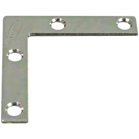 National Hardware 2''x3/8'' Zinc Flat Corner Iron N266-486