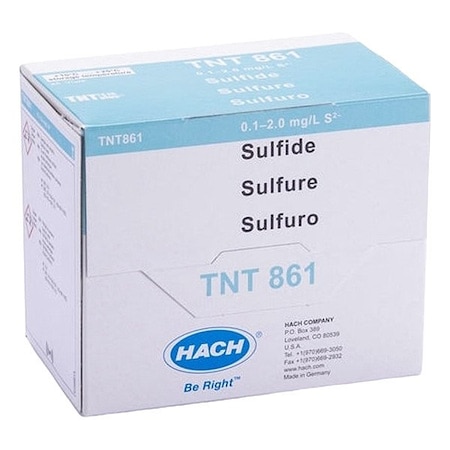 Hach Sulfide Vial Test, Vial TNT861