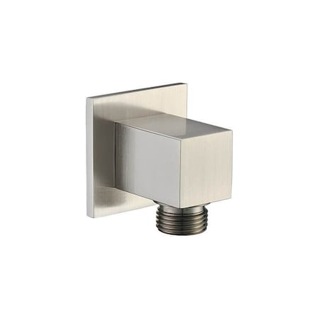 Mountain Plumbing Square Waterway Elbow in Unlacquered Brass MT15/ULB