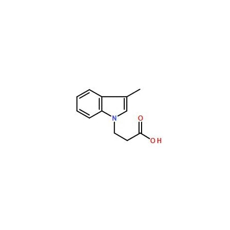 Ak Scientific 3-(3-Methyl-1H-indol-1-yl)propanoic acid (5g), CAS 57662-47-2 8513AB-5g