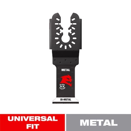 Diablo 1 1/4 in. X 1 1/4 in. W Bi-Metal Oscillating Blade Metal DOU125BF