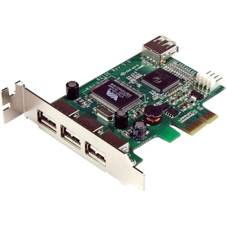 Startech.Com 4 PORT LP PCI EXPRESS USB CARD PEXUSB4DP