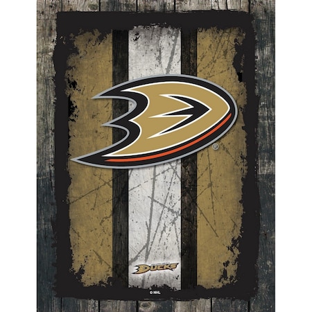 Holland Bar Stool Co Anaheim Ducks 24" x 32" Canvas Wall Art LCnvs02-2432AnaDks