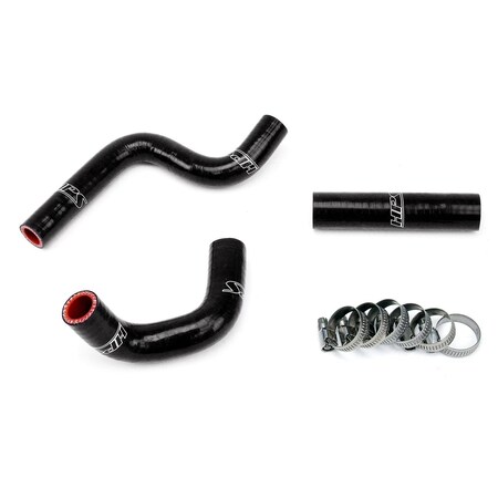 Hps Performance High Temp Reinforced Silicone Radiator Coolant Hose Kit, Black,  57-1364-BLK