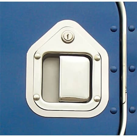 Replacement For Kenworth T800 Year 1990 Stainless Steel Door Latch Trim
