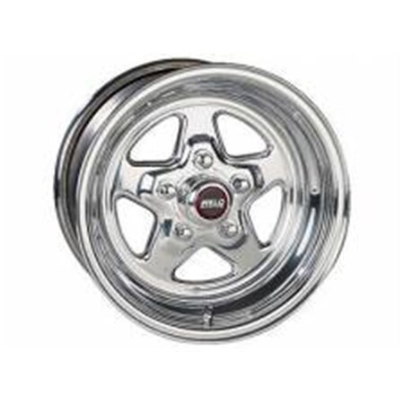 Weld Racing 15 x 14 in. 5 x 4.75 in. Bolt Circle 7.5 in. Back Spacing 17.9 lbs Pro Star Polished Wheel WEL96-514284