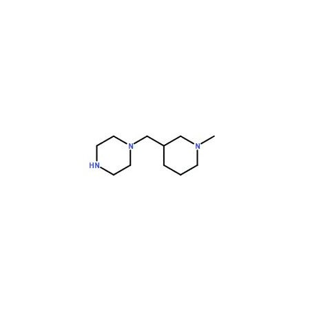 Ak Scientific 1-(N-Methylpiperidin-3-yl-methyl)piperazine (1g), CAS 496808-03-8 7561AJ-1g