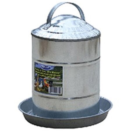 Millside Industries Galvanized Poultry Fountain 8 Gallon 8G 64029