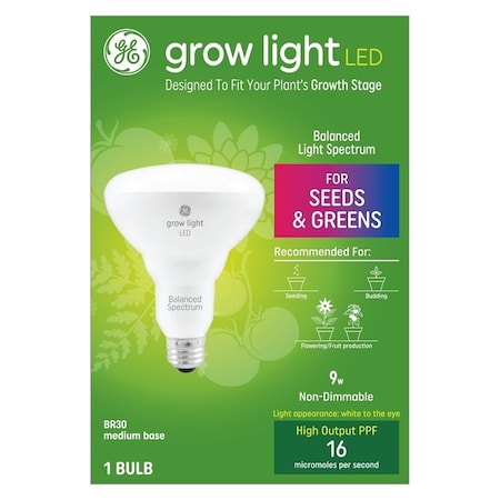 Ge BULB LT GROW SPCTM S/G LED 9W 93131207/93101230