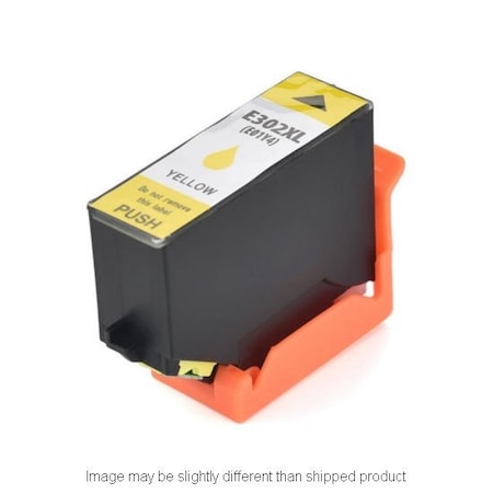 Epson Replacement, YELLOW Compatible InkJet Ink, 650 page yield T302XL420-S