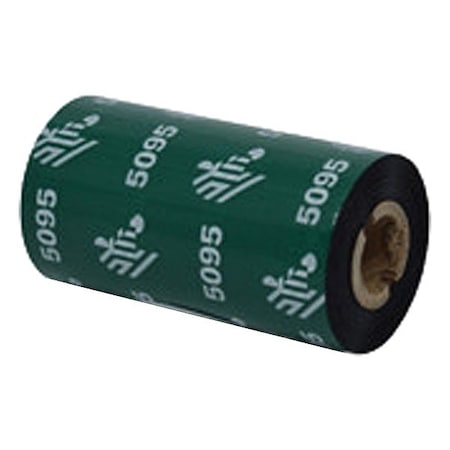 Zebra THERMAL TRANSFER RIBBON, Resin, Black 05095ZD25707
