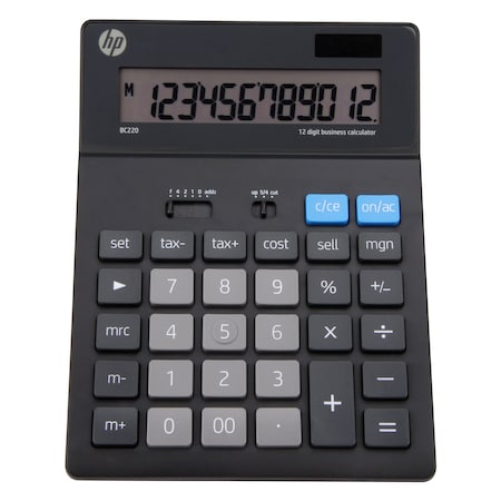 Royal Large Desk Calculator Cost/Sell/Margin BC220