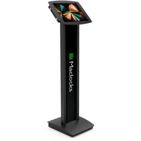 Compulocks iPad Pro 11IN 1-4th Gen Space Enclosure Brandable Floor Stand Black 140B211SENB