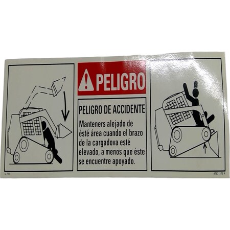Cnh DECAL, CNH OEM 87621175 87621175