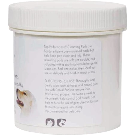Boss Pet Top Performance ProDental Cleansing Pet Dental Pads, 100PK TP6775 13 89
