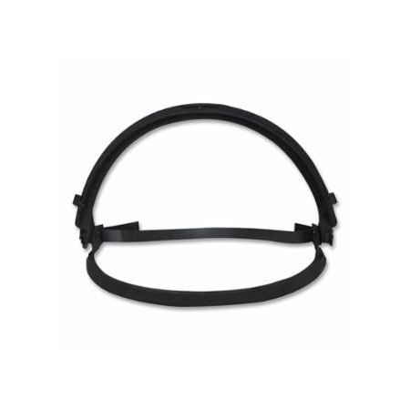 Bullard Face Shield Bracket, Dielectric, Nylon, Used with 911H/C33/C34/S71 Hard Hats, Black 216-312B