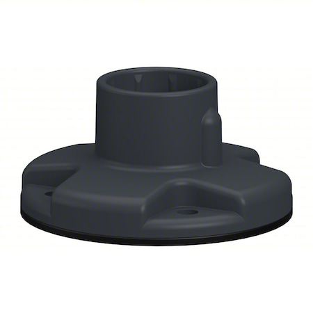 Schneider Electric Tower Light Base, 13/16 in dia., Gray XVZ01