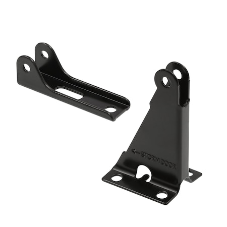 Prime-Line Storm and Screen Door Closer Jamb Bracket Repair Kit, Black K 55608