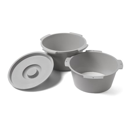 Medline Replacement Commode Pail with Lid G222-0903