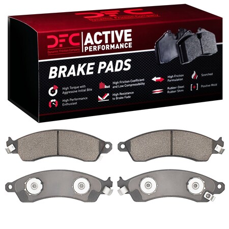 Dfc Active Performance, Disc Brake Pad Set,  1115-0412-00