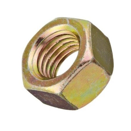 Zmg Fasteners Plus M24 - 3 DIN 970 STYLE 1 HEX NUT CLASS 10 MCGRD 10% ZNYEL 1477150